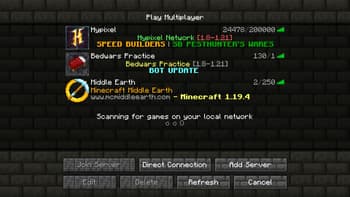 Medieval Menu screenshot