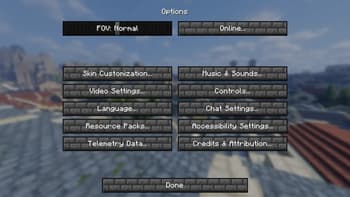Medieval Menu screenshot