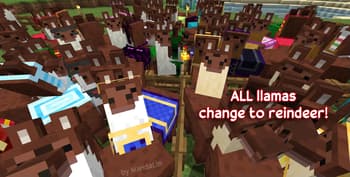 Wandering Santa Trader & Reindeer Llamas screenshot