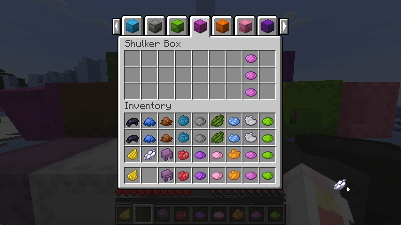 Inventory Tabs screenshot