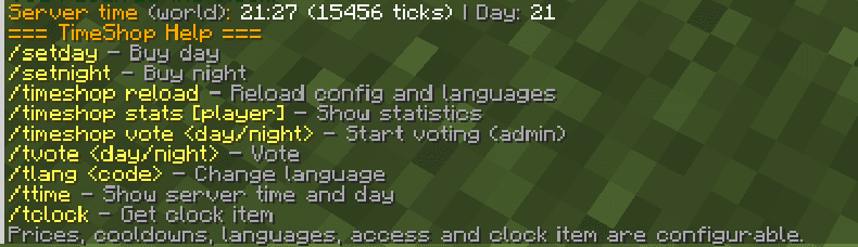 TimeShop screenshot