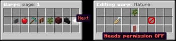 WarpsGUI screenshot