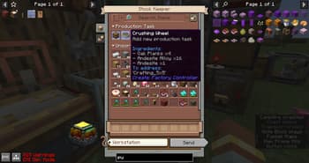 Create: Factory Controller screenshot