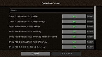 Roughly Enough Config Screens (RECS) screenshot