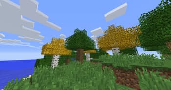Better Birch Leaves screenshot