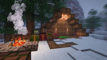 BlockPixel Christmas Addon screenshot