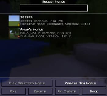 Clearer Menu buttons screenshot