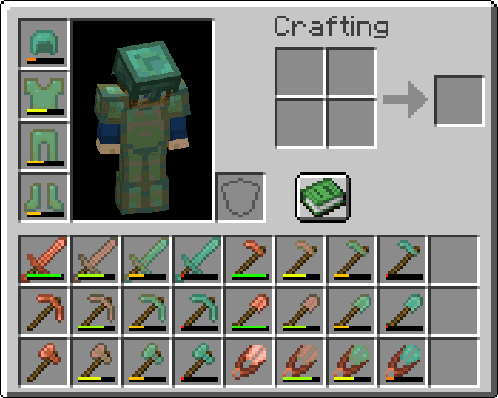 Exline's Copper Equipment screenshot