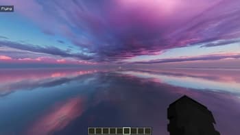 Plum Twilight Sky Overlay screenshot