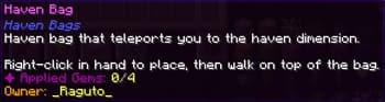Haven Bags screenshot