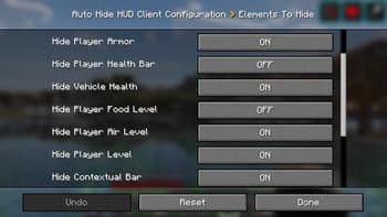 Auto Hide HUD screenshot