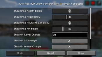 Auto Hide HUD screenshot