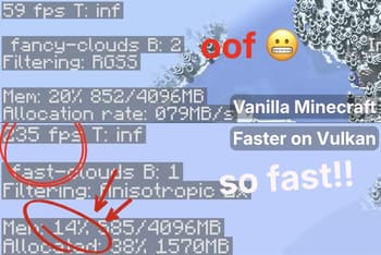 Faster on Vulkan screenshot