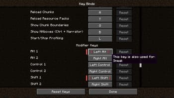 Thorough Keybindings screenshot