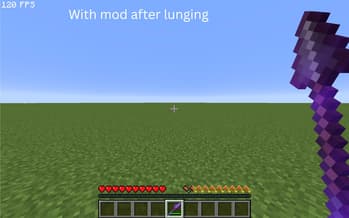 AppleSkin Lunge Fix screenshot