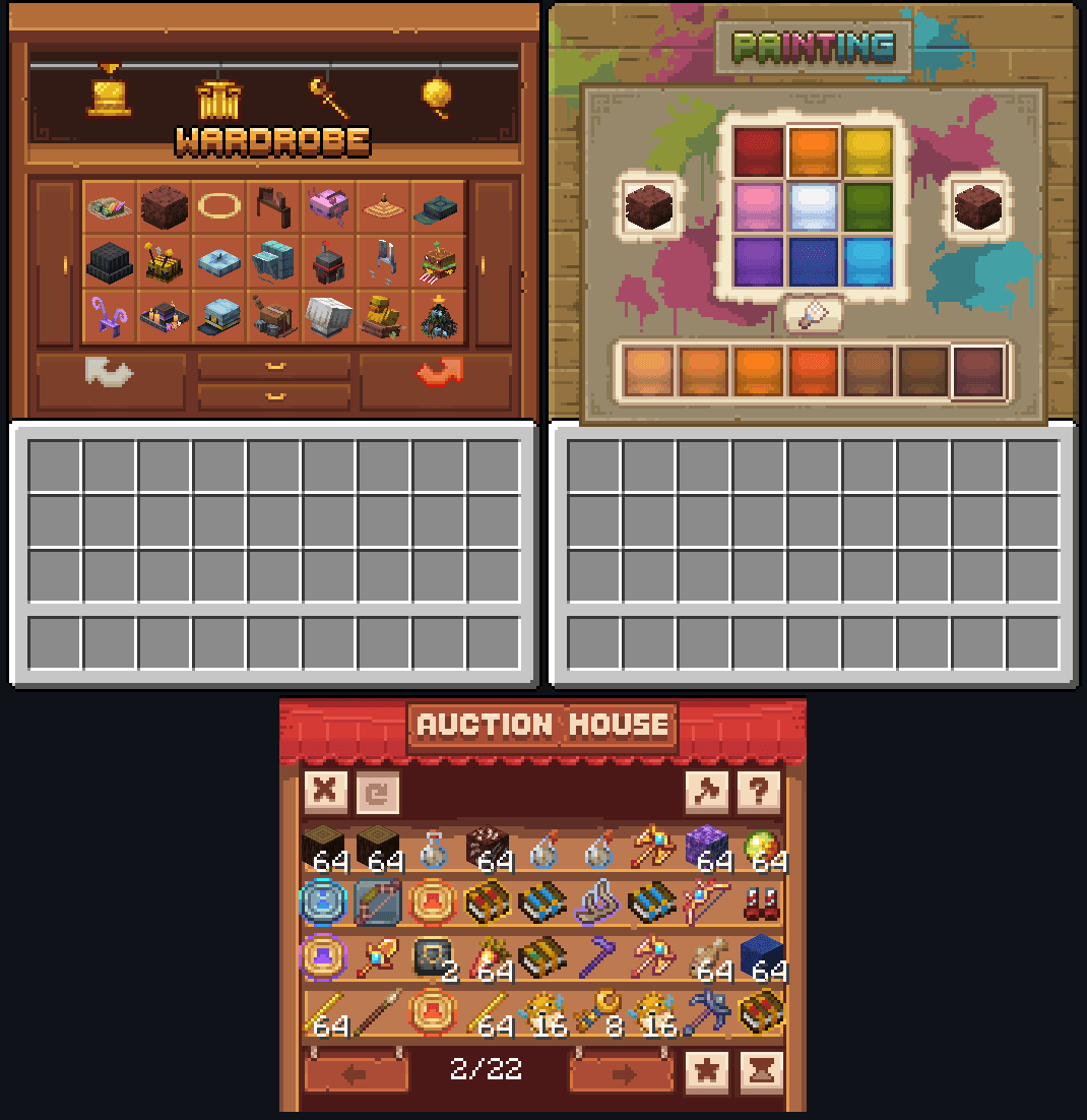 Origin Realms GUI Revamp screenshot