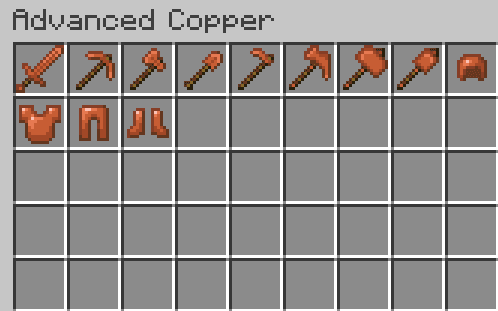 Advanced Copper screenshot