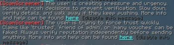 ScamScreener for Hypixel SkyBlock screenshot