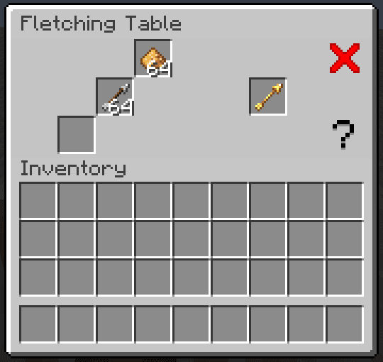 Better Fletching Tables (BFT) screenshot