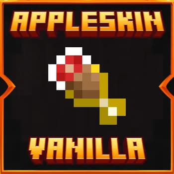 AppleSkin Vanilla!     (Food Information) screenshot