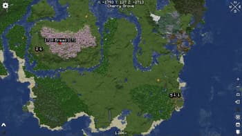 Xaero's Map Chest Tracker Integration screenshot