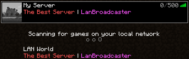 LANBroadcaster screenshot