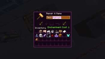 Gilded Neon UI screenshot