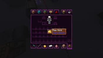 Gilded Neon UI screenshot