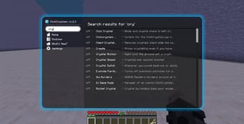 ClickCrystals screenshot