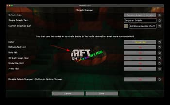 Splash Changer screenshot