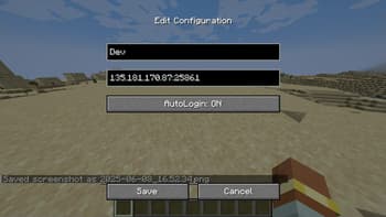 AutoLogin screenshot