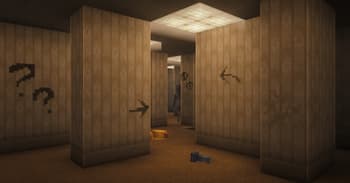 Backrooms Retextured screenshot