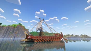 Illager War Trireme screenshot