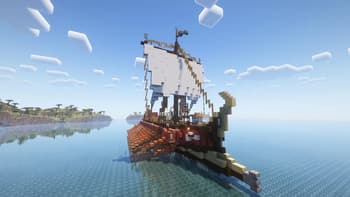 Illager War Trireme screenshot