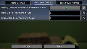 Better Chiseled Bookshelf screenshot