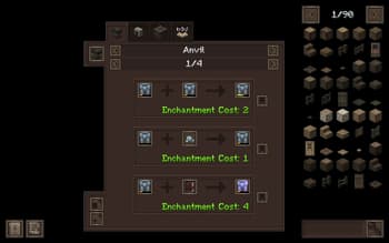 Excalibur | Just Enough Items (JEI) Support screenshot