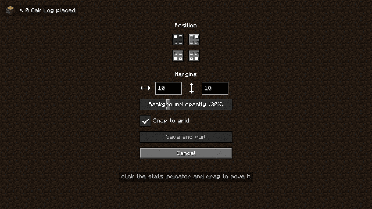 InGameStats screenshot
