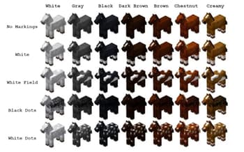 Vanilla Horse Retexture screenshot
