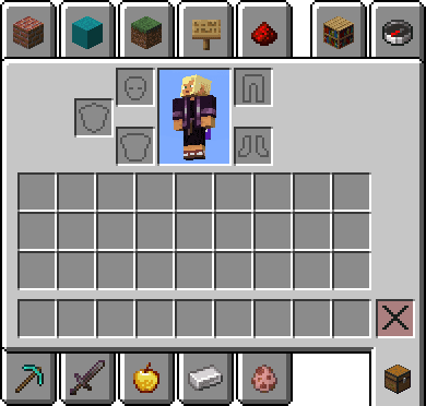 Transparent Inventory Window screenshot