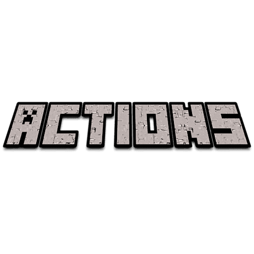 Actions screenshot