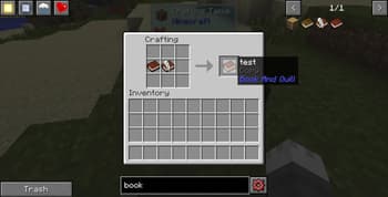 b1.7.3 Book And Quill screenshot