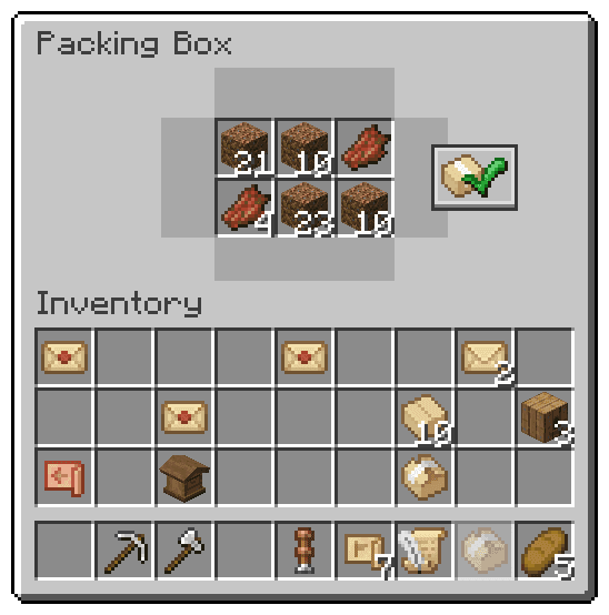 Envelope screenshot