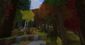 rainbow's foliage: polytone screenshot