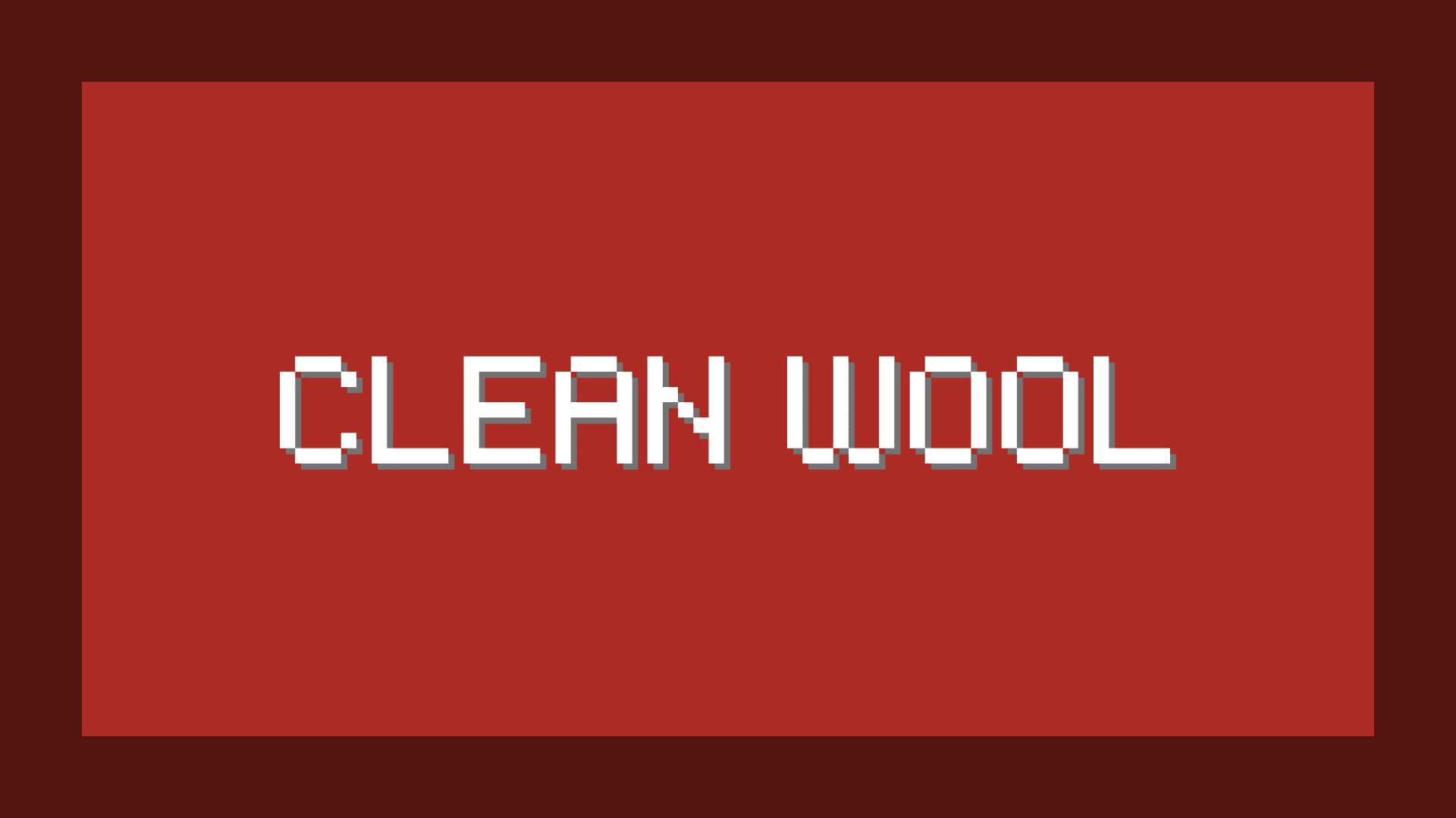 Clean Wool screenshot