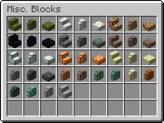 More Slabs Stairs & Walls screenshot