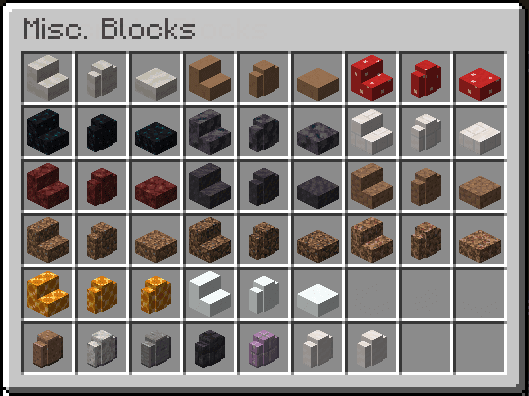 More Slabs Stairs & Walls screenshot