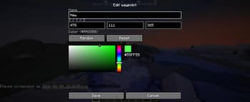 WayPointMod screenshot