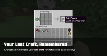 CraftSense screenshot