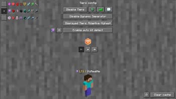Tiers screenshot
