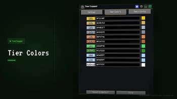 TierTagger (OuterTiers) screenshot